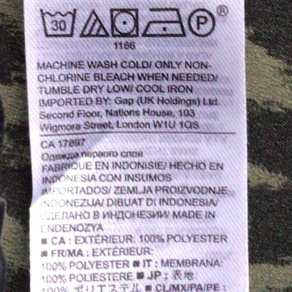 NWOT Ladies sleeveless olive green/black top Sz m - Picture 5 of 7